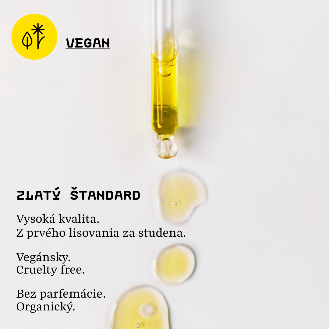 Detailná vzorka organického arganového oleja v pipete, vegánsky produkt z udržateľných zdrojov.