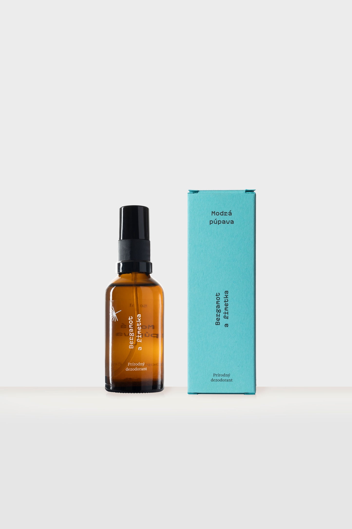 Prírodný deodorant Modrá Púpava Bergamot & Limetka – bez hliníka, unisex, citrusová vôňa